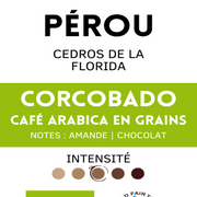 Café Bio Pérou Corcobado / nouveau