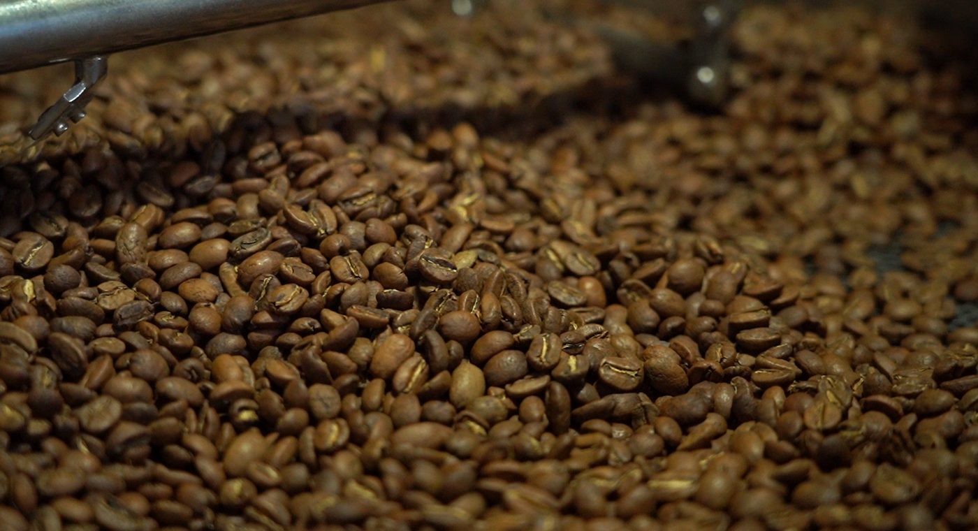 grain de café torréfié par Allpeco