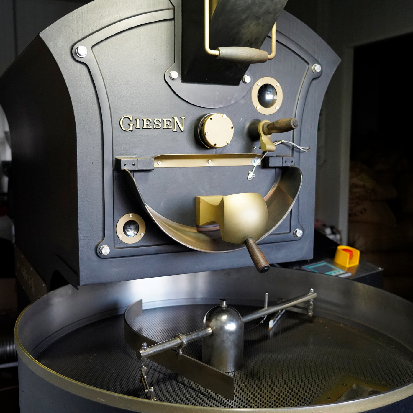Torréfacteur Giesen pour les grains de café de spécialité allpeco